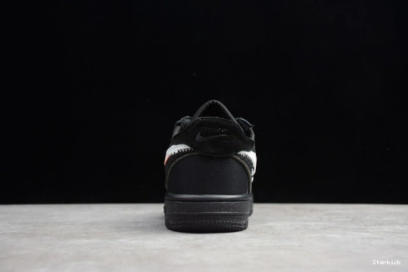  Air Black 1 Force O-W (TD) BV0853-001  Low 0802